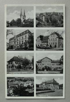 AK Gruss aus Neuendettelsau / 1933 / Mehrbildkarte / Höhere Töchterschule u Lyceum / Mutterhaus / Lehrerinnen Seminar